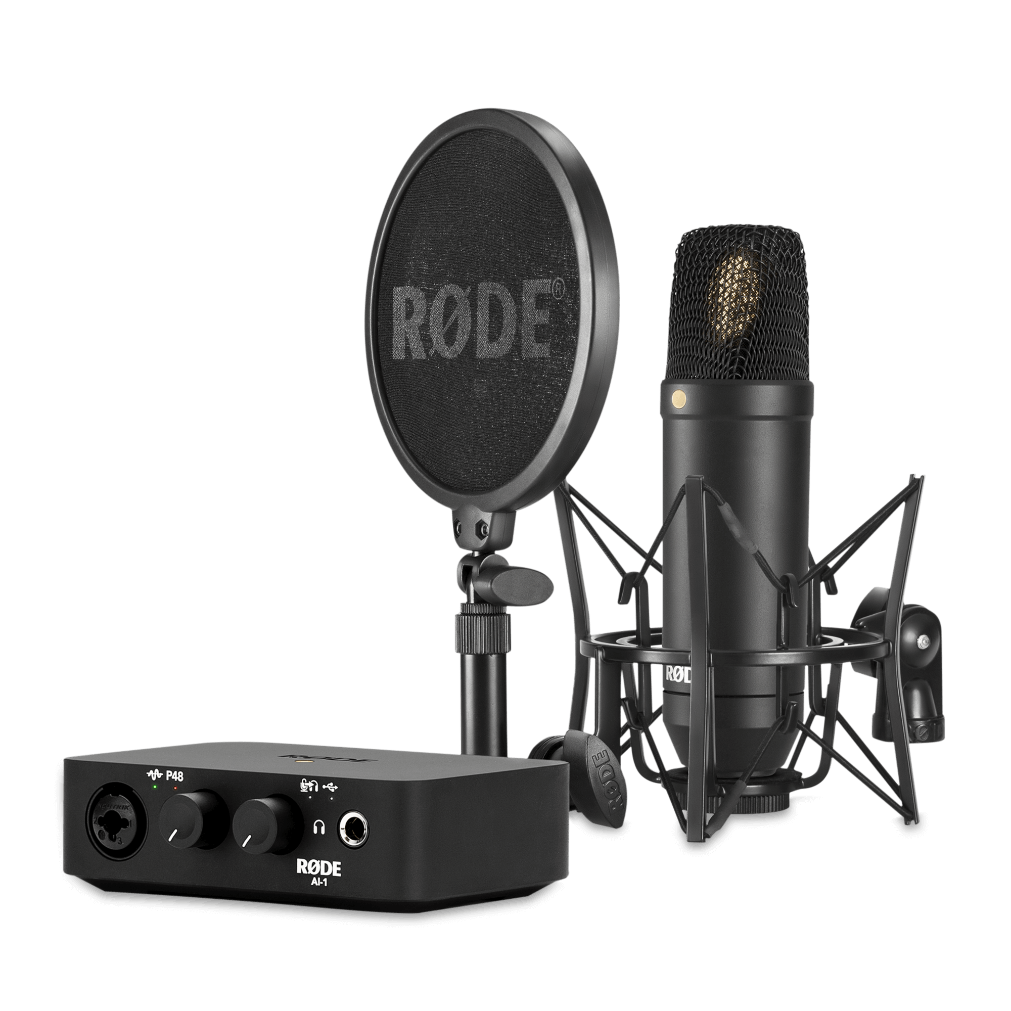 超安い品質 Kit Studio Complete with RØDE | AI-1 & NT1 配信機器・PA機器・レコーディング機器