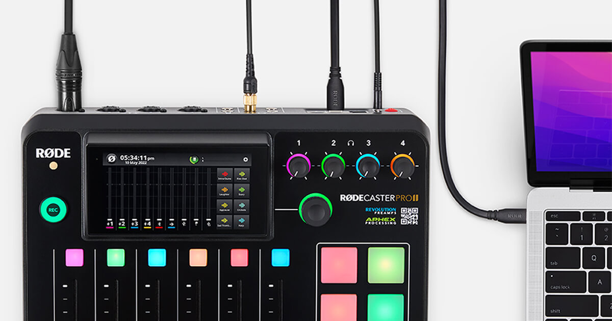 Test: Rode RODECaster Pro II, All-in-one-Recording/Podcast-Station , rodecaster  pro 2 