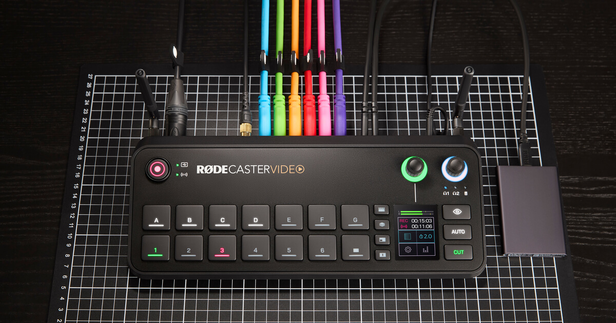 Introducing the RØDECaster Video All-in-One Production Console