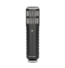 Rode PodMic Cardioid Dynamic Broadcast Microphone, Black