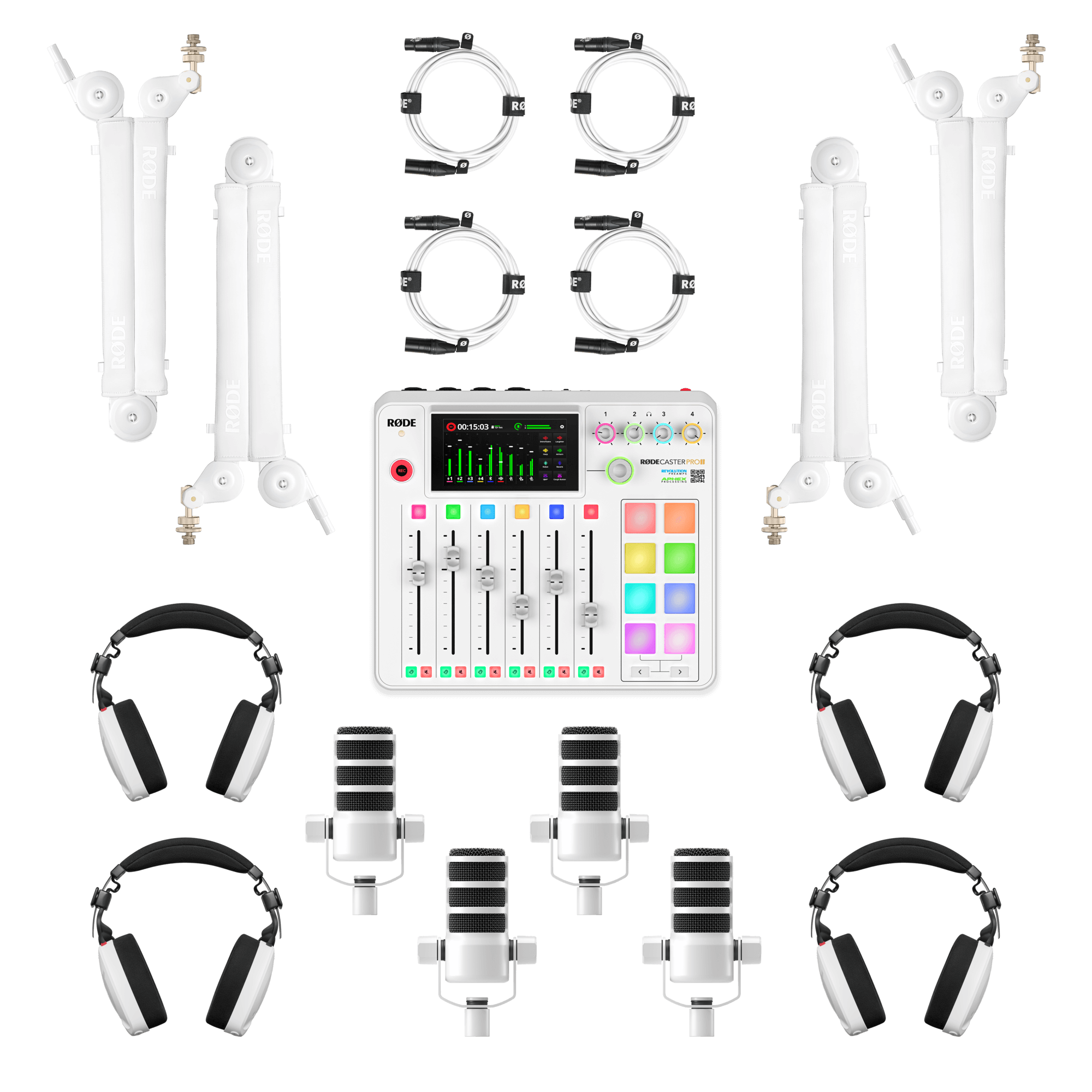 Ultimate Podcast Kit | Four-Person Podcasting Kit | RØDE (US)