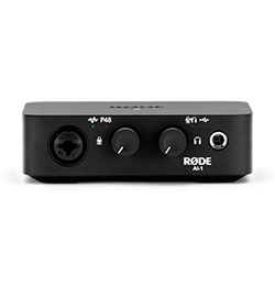 RODE ENSEMBLE MICRO NT1 ET INTERFACE AUDIO AI-1