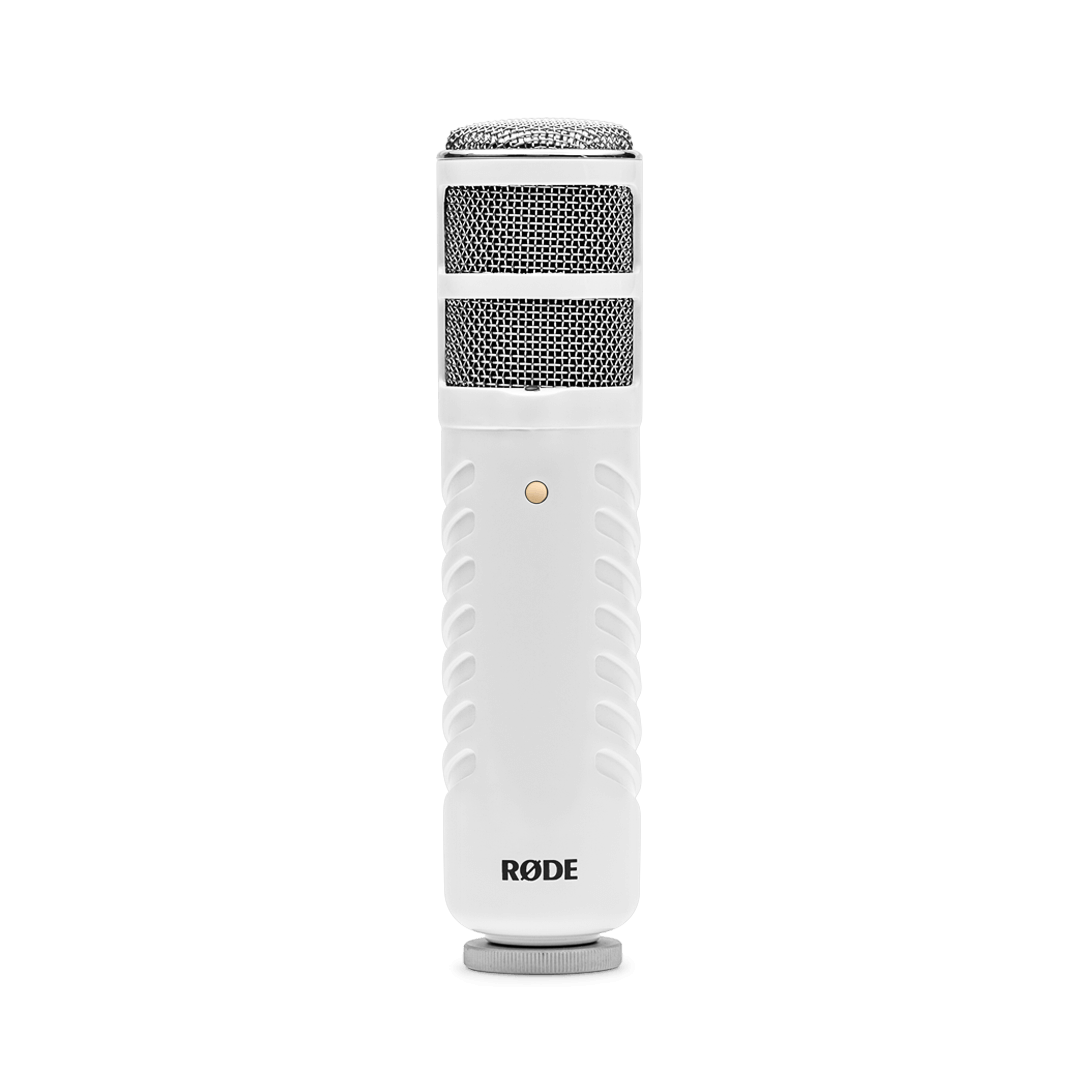 RØDE Podcaster ホワイト コンデンサーマイク Podcaster | Dynamic USB Microphone | RØDE