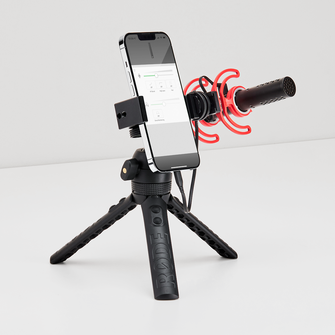 AI-Micro with RØDE Central on Mobile