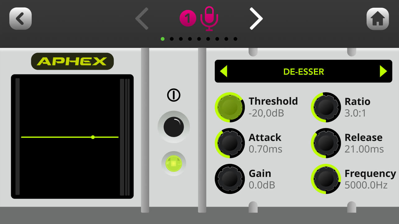 RØDECaster Pro II de-esser