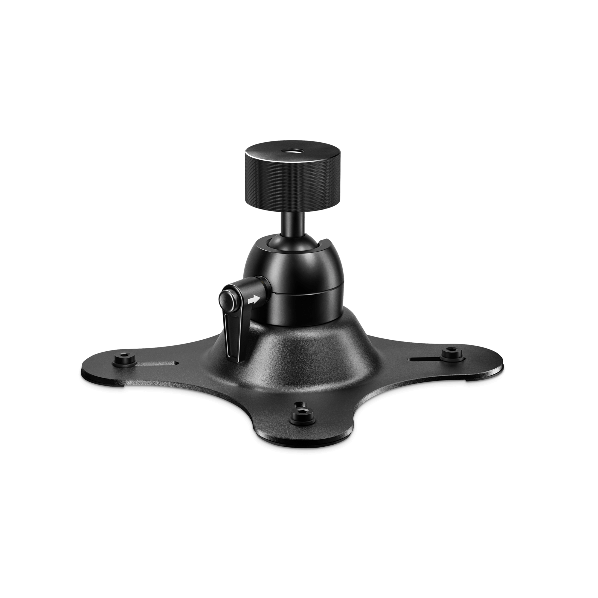 LASE 101 Sistema A Manovella Per Aste Subwoofer (Coppia): Supporto Telescopico In Acciaio Per Casse, Da 90 A 130 Cm, Carico 31,8kg