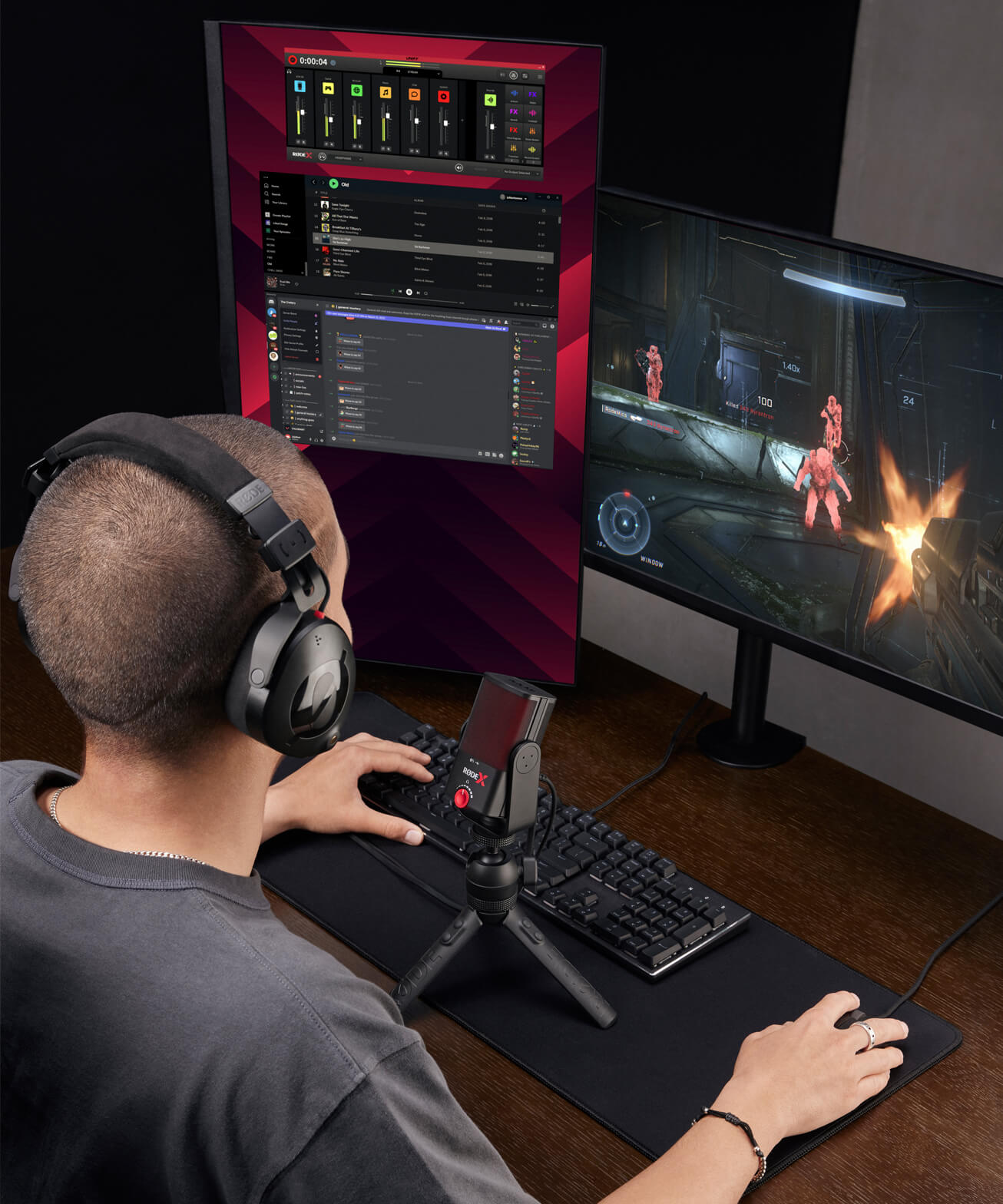 XCM-50 | Compact Condenser USB Microphone for Streaming and Gaming 