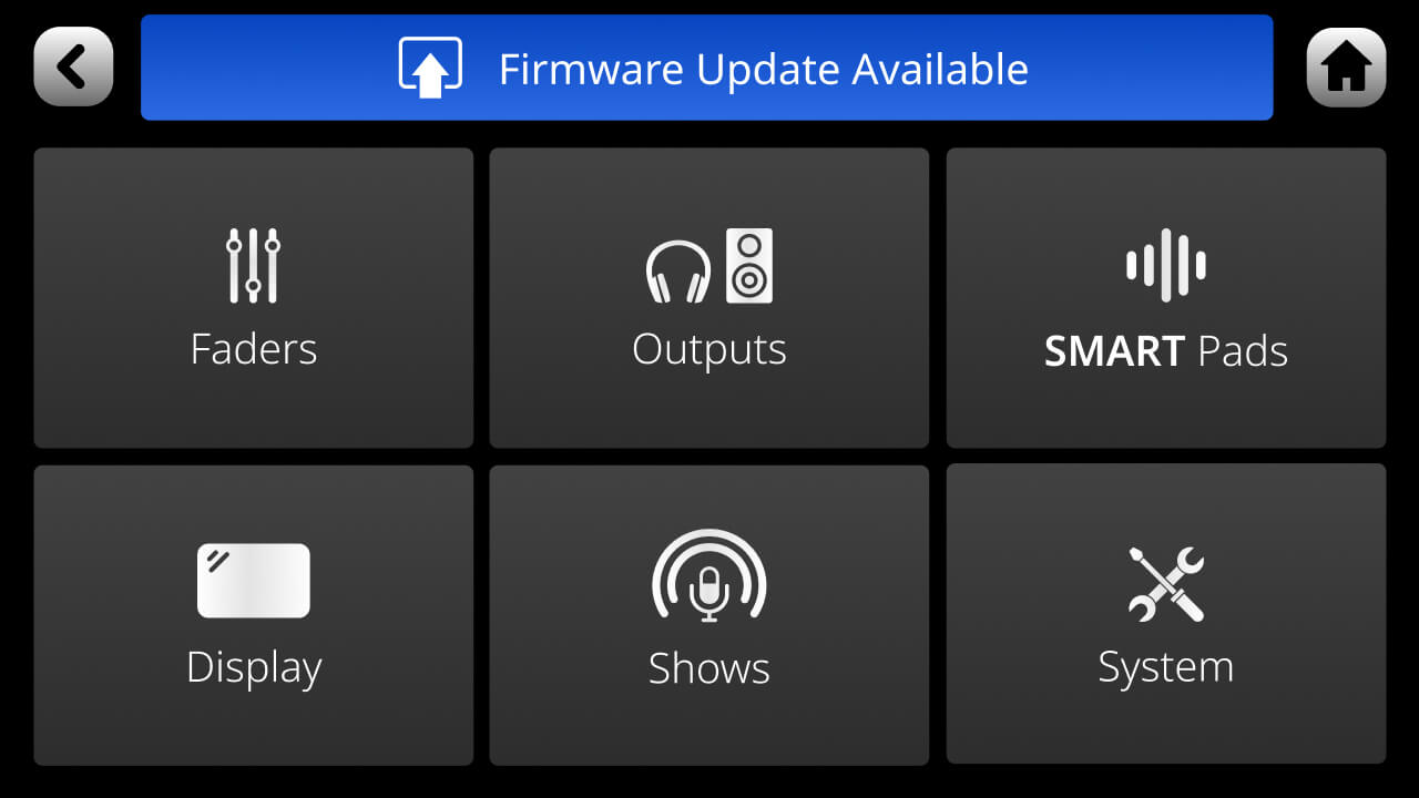 RØDECaster Duo settings panel