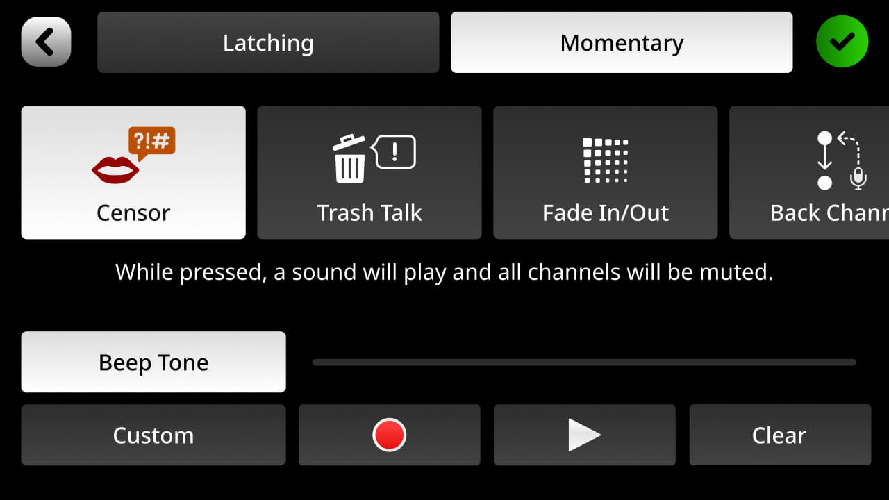 RØDECaster Duo censor setup