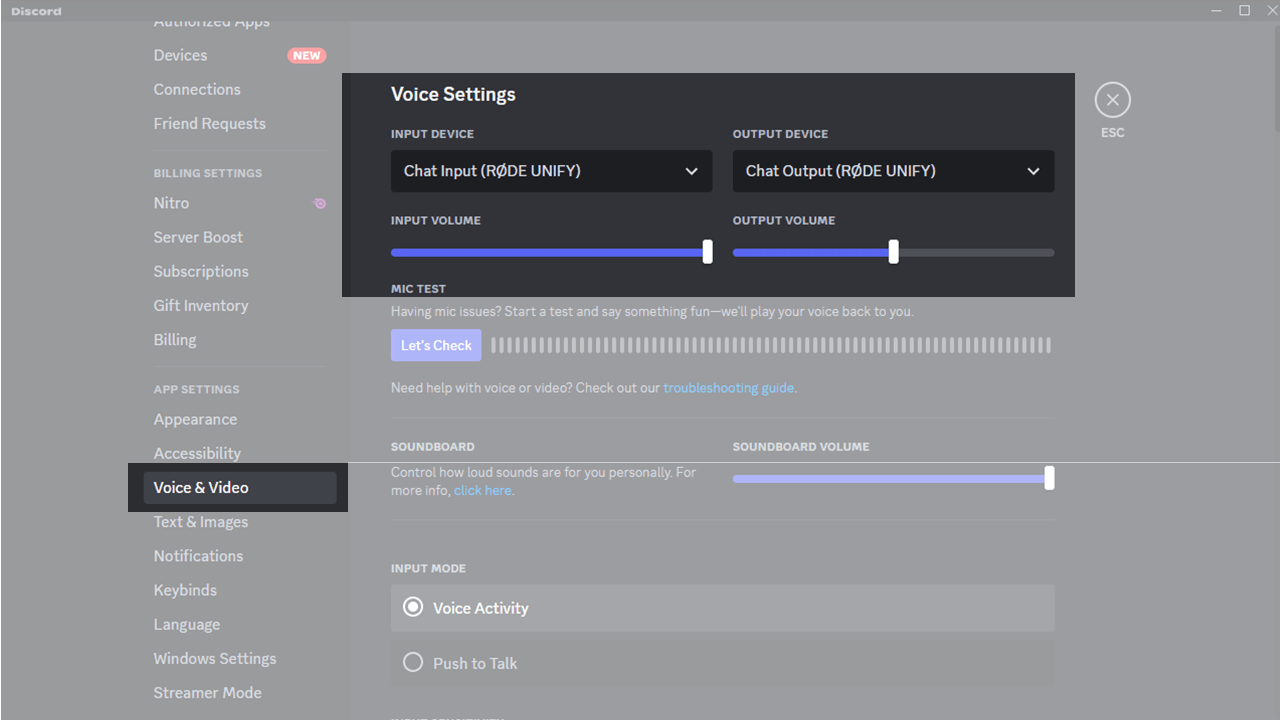 Manually configuring audio sources to use virtual channels in UNIFY