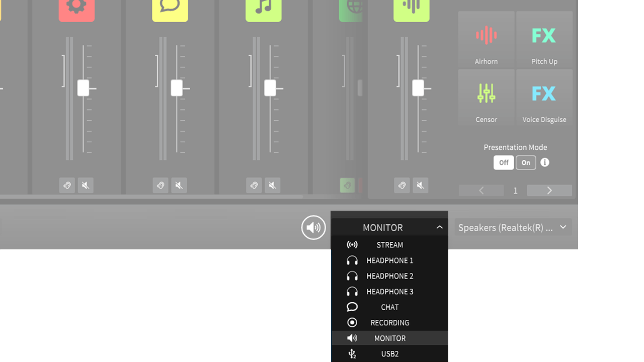 Routing UNIFY output to external monitor