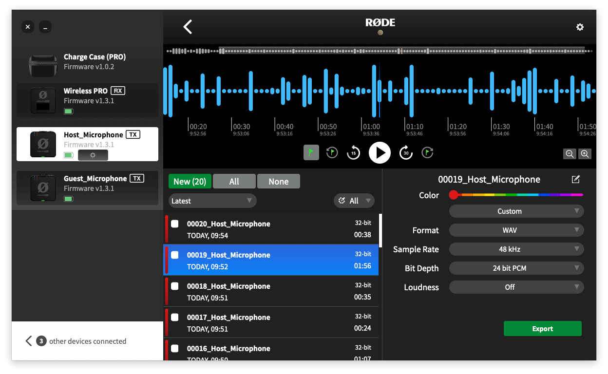 Rode Names How to Set Default Names for Wireless PRO and Interview PRO Recordings ...