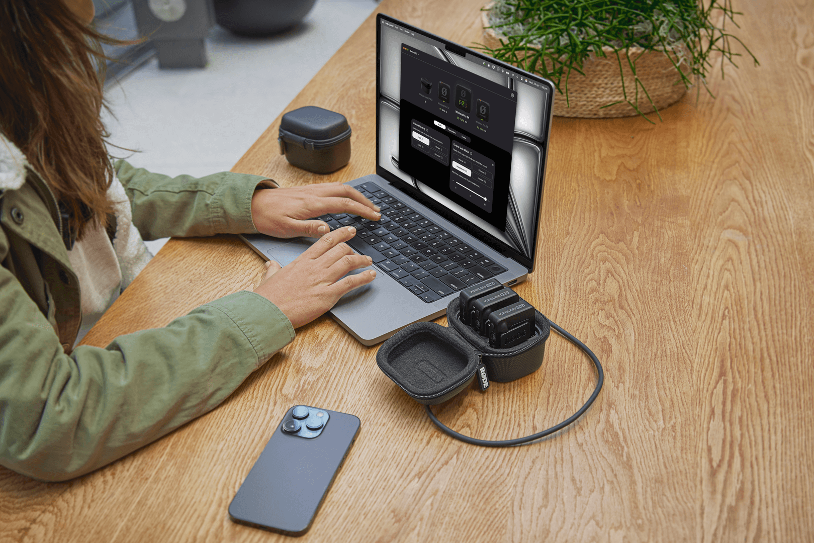 Wireless PRO connected to MacBook