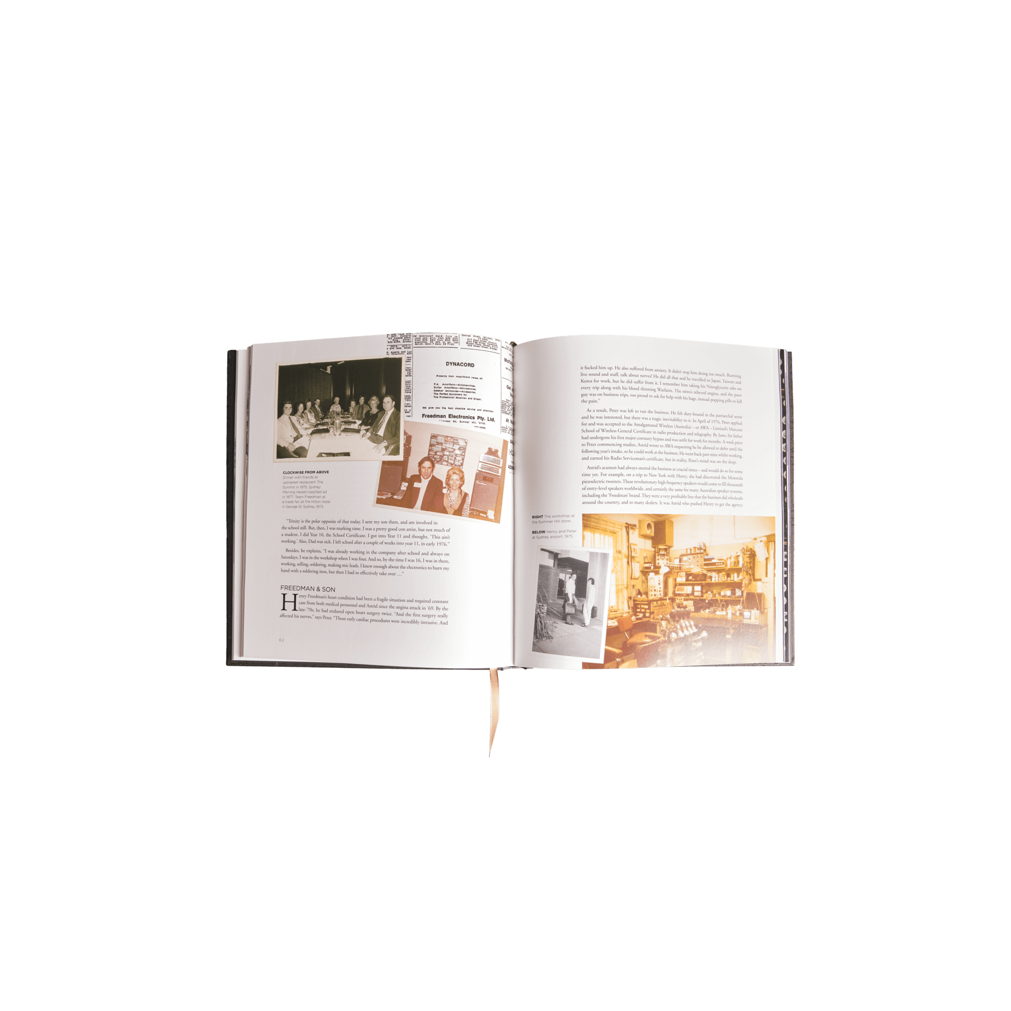 RØDE TRIP book open