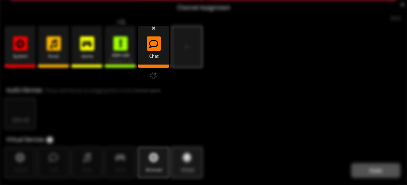 UNIFY chat virtual channel