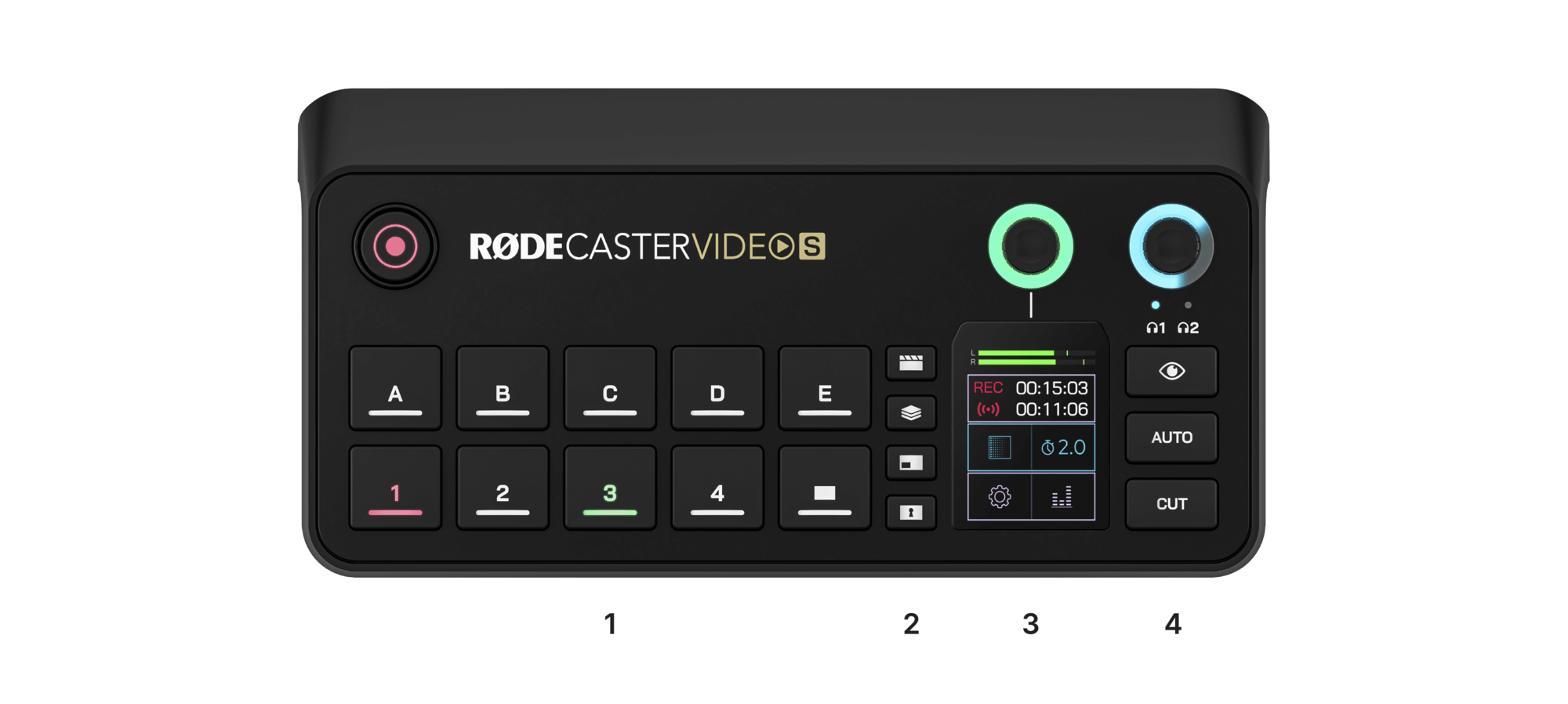 Image: RØDECaster Video top down