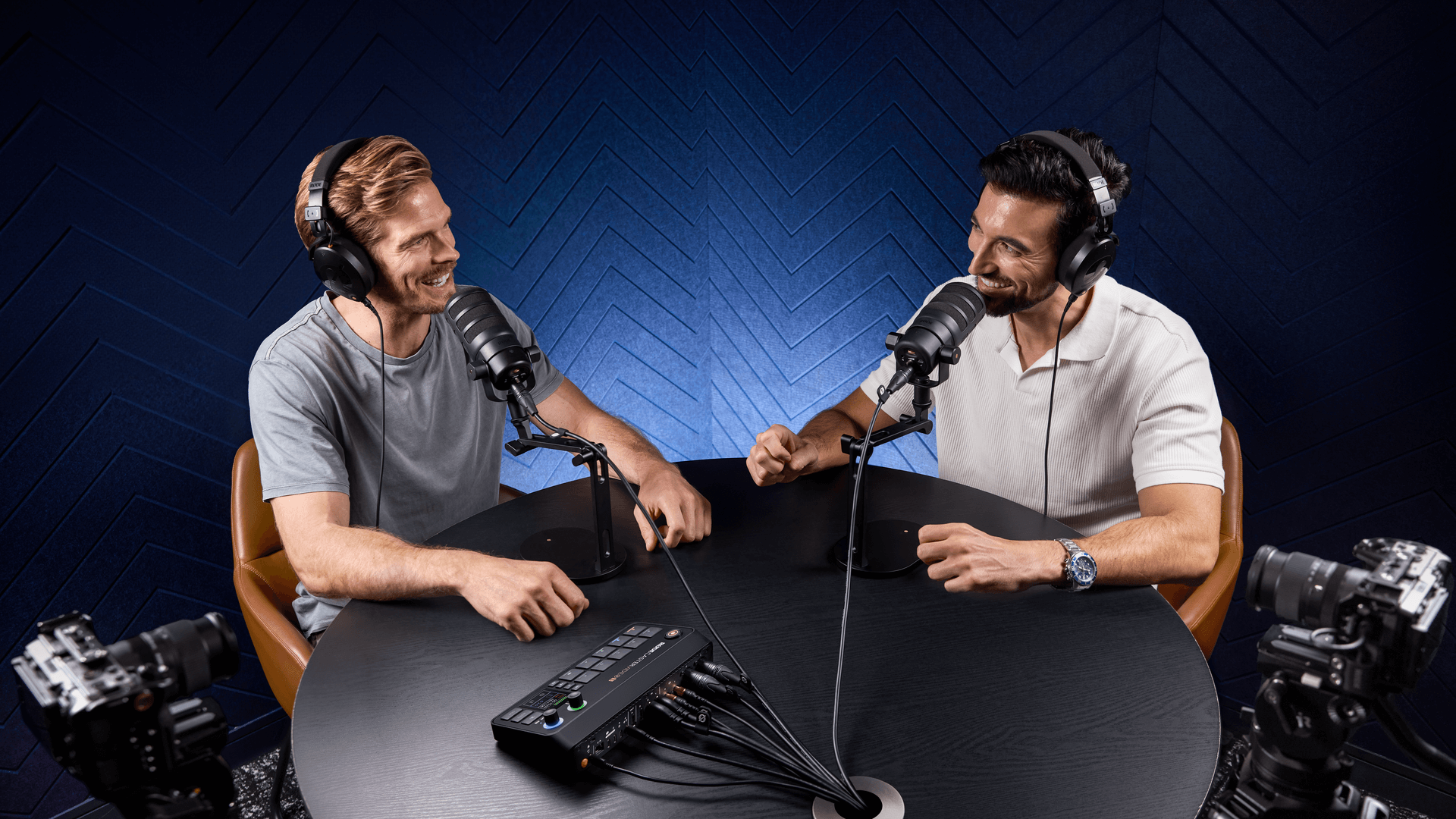 Image: RØDECaster Video couch setup