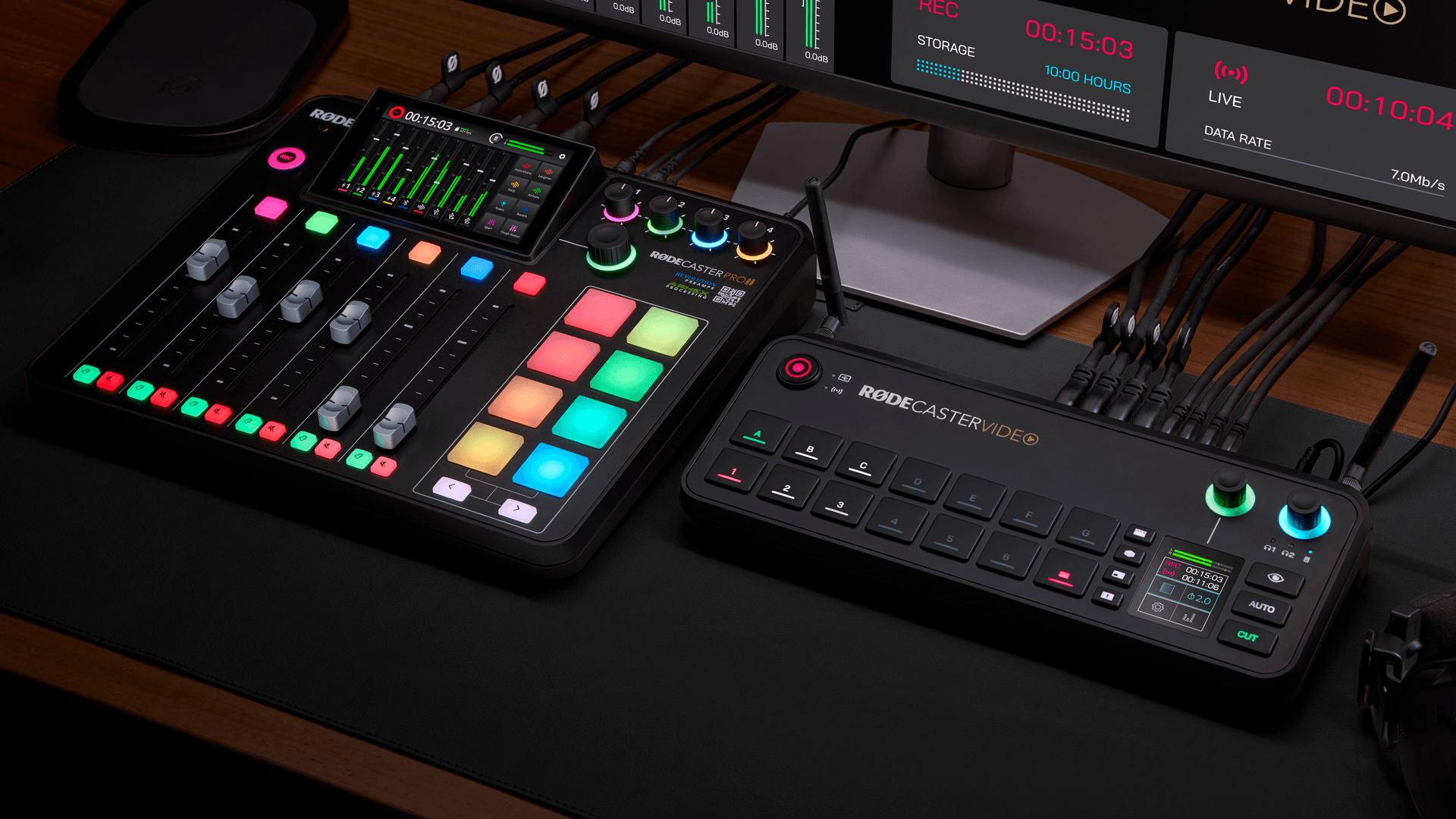 Image: RØDECaster Video couch setup