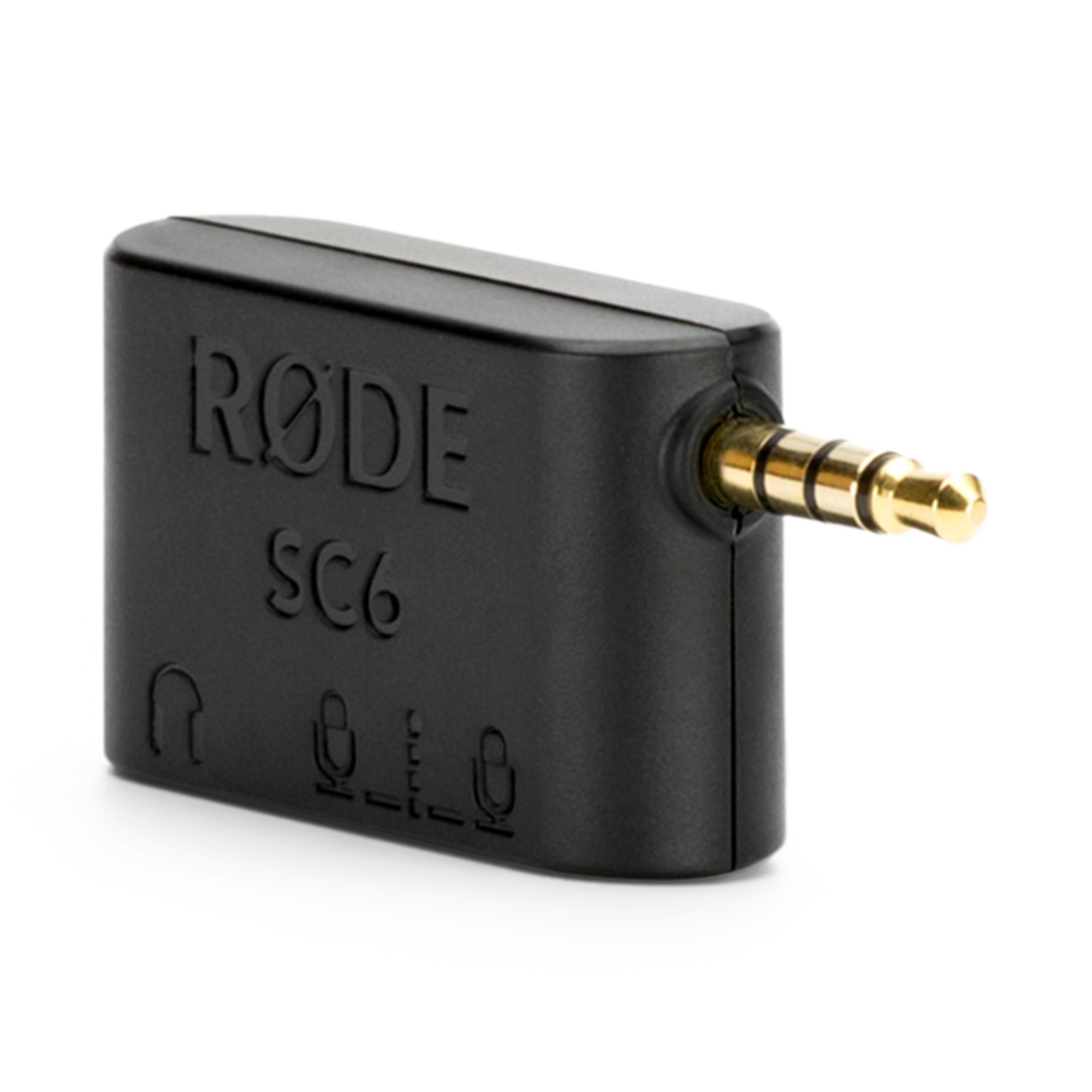 Sc6 Key Config RØDE SC6 | Adaptateur double TRRS pour smartphones | RØDE (BE)