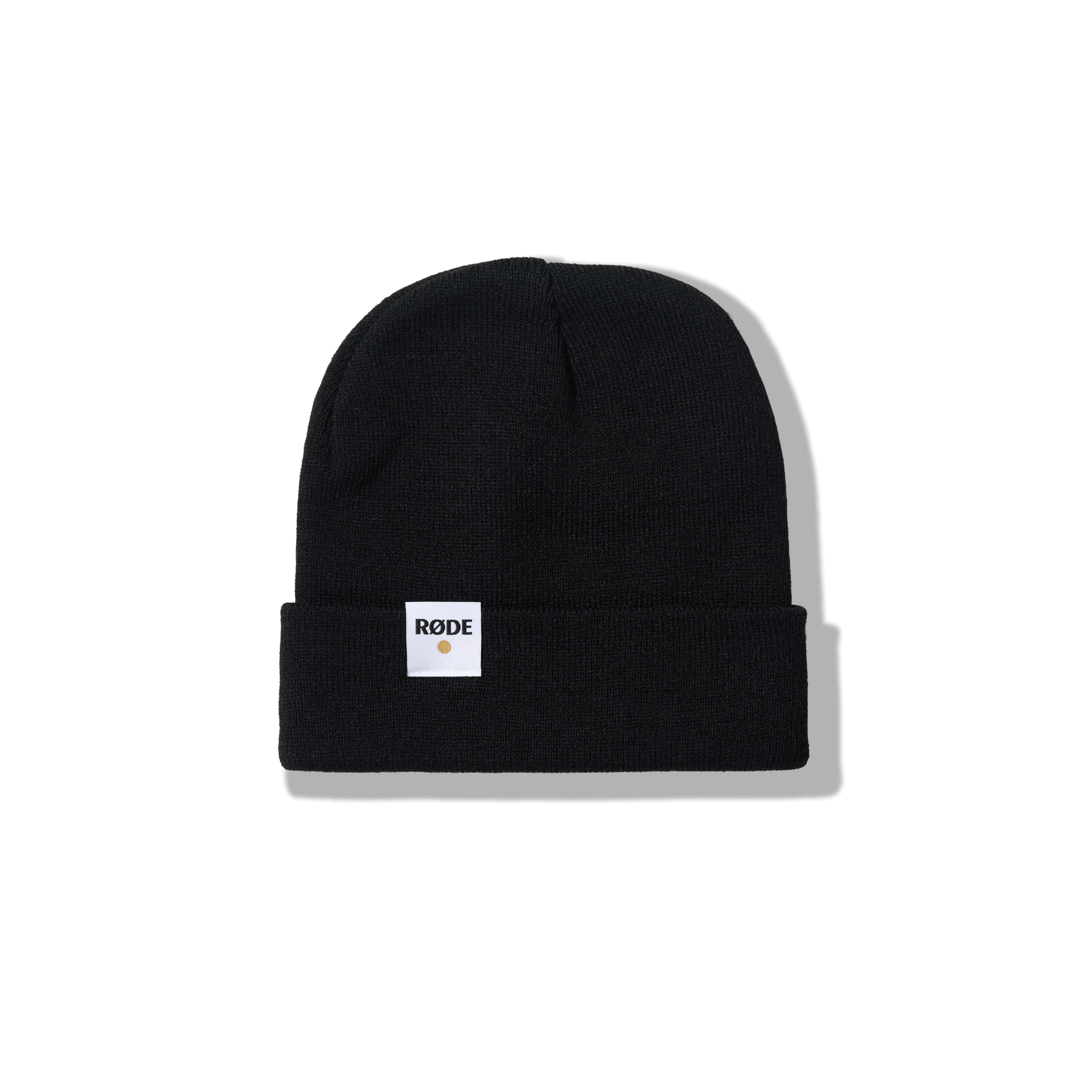 Karl Lagerfeld Logo-Patch Ribbed Beanie in Red | UK